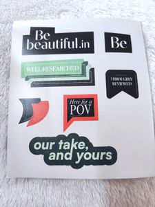 Beauty Box - Skincare And Haircare+Stickers Pack 7