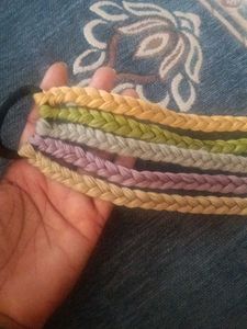 Boho Braided Hair Tie 5 liyers