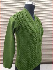 Green Wool Sweater