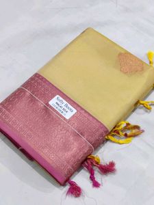 Elegant Softy Allover Boota Malai Silk Saree