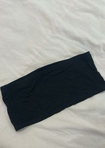 Black Bandeau Tube Top