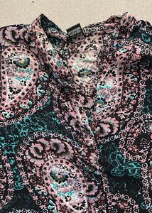 Paisley Print Top