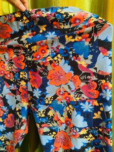 Floral Print Leggings