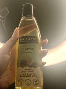 Soulflower Castor Oil for Hair Growth