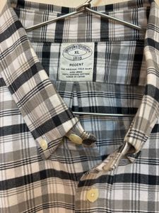 Brooks Brothers Plaid Button-Down Shirt