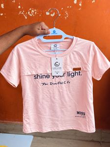 Pink Graphic T-Shirt