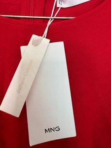 Elegant Red Mango Dress