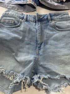3 Pairs of Denim Shorts