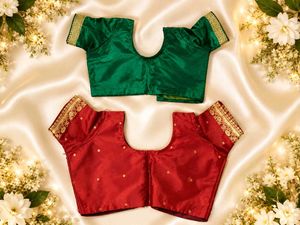 Ethnic Silk Blouses (Set of 2)🔥🔥🥰❤️💚