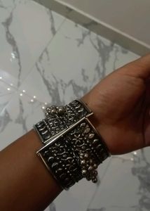 Antique Oxidized Silver Bangles