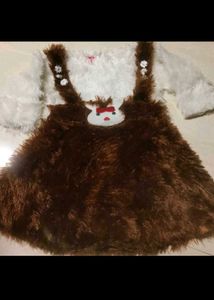Cute Bunny Fur Dress
