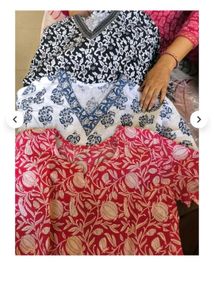 Beautiful Printed Cotton Kurtas Set of 3