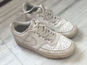 Nike White Leather Sneakers