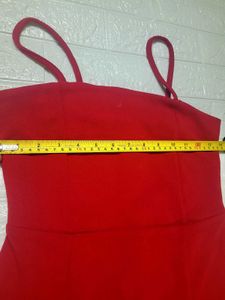 Red Mini Bodycon Dress