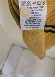 Striped USPA Polo Shirt