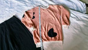 Very Fancy Korean Top With Wide Leg Pant