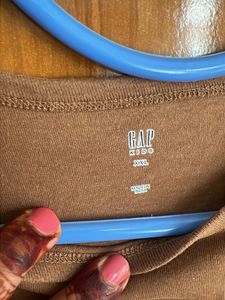Kids Gap Brown Graphic T-Shirt-xxl size