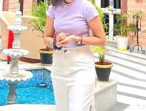 Lavender Bloom Cotton Top