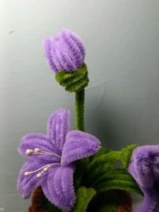 Handmade Pipe Cleaner Flower Pot