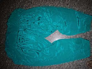 Teal Embroidered Blouse