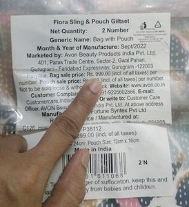 Fiona Sling &amp; Pouch Gift Set.