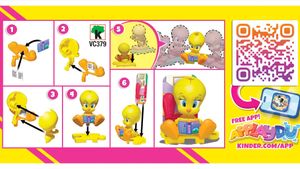 Kinder Surprise Tweety Toy