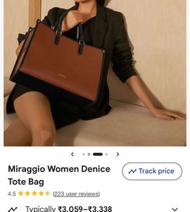 Chic Brown Tote Bag