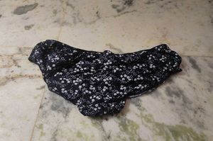 Floral Print Bikini Briefs