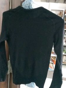 Classic Black Long-Sleeve Top