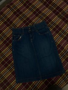 Classic Denim Skirt