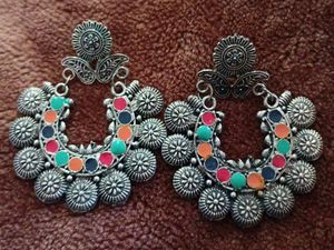 Oxidised Earings