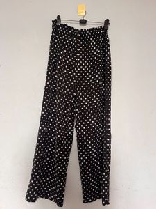 Polka Dot Wide Leg Pants