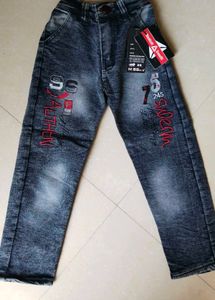 Brand New Boys Denim Jeans with Tag | 3–5 Years |