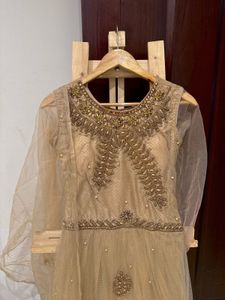 Brand New Ethnic Golden Gown