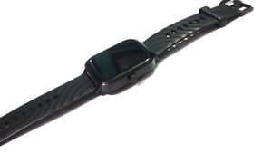 Jet black noise smart watch