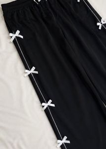 Stylish Black trouser with Bow Detail