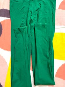 Go Colors Green Leggings