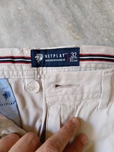 Men's Beige Chinos