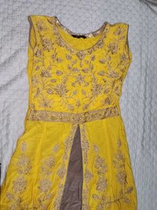 Elegant Yellow Ethnic Kurta Set