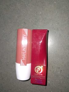 Intense Matte Lipstick ( Red + Sand nude)