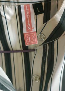 White Striped Kurta
