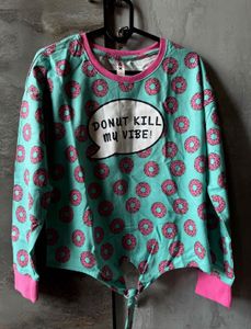 Donut Kill My Vibe Graphic Top