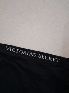 L Victoria's Secret Black Briefs