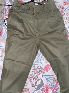 Women's Khaki Cargo Pants