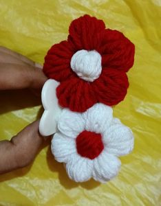 Flower Claw Hair Clip
