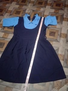 Cute Girls School Uniform Dress