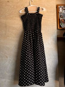 Black & White Polka Dot Dress