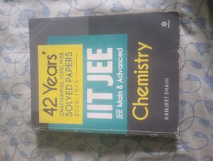 42 years solved papers book for JEE ADVANCE