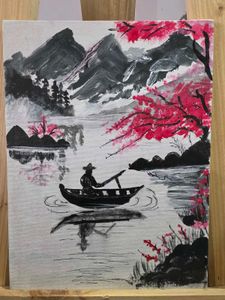 Japanese Dream Canvas Painting