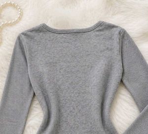 V-Neck Lace Trim Top